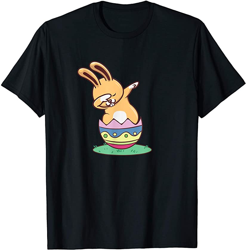 Boys Girl kids Bunny Dab T-Shirt