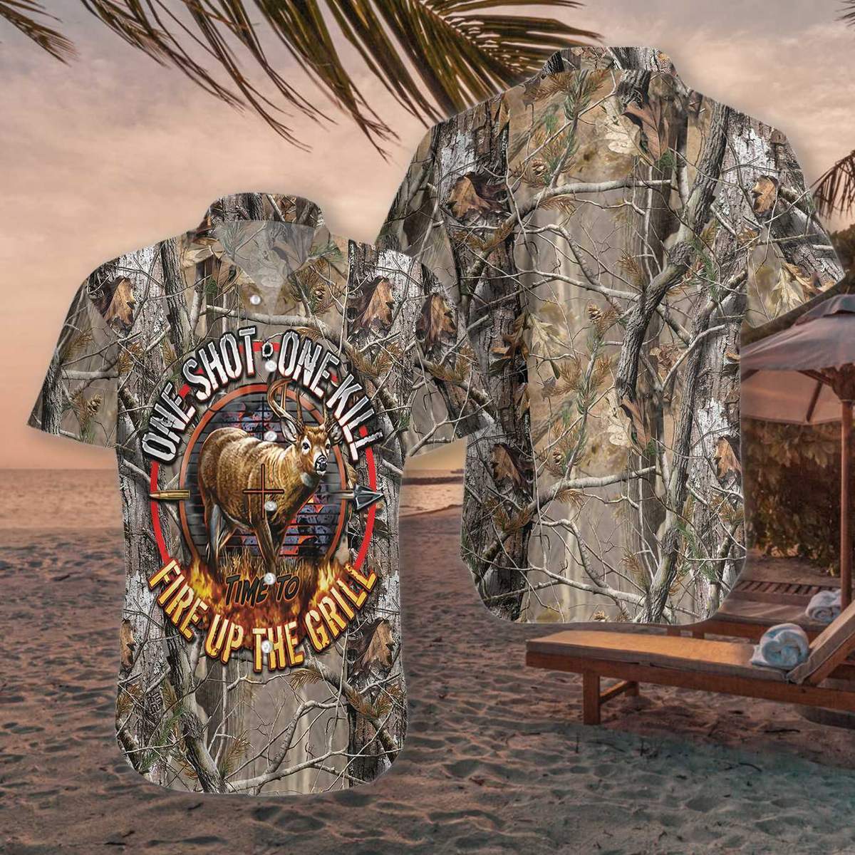 One Shot Kill Hawaii Shirt For Men And Women Ha29842