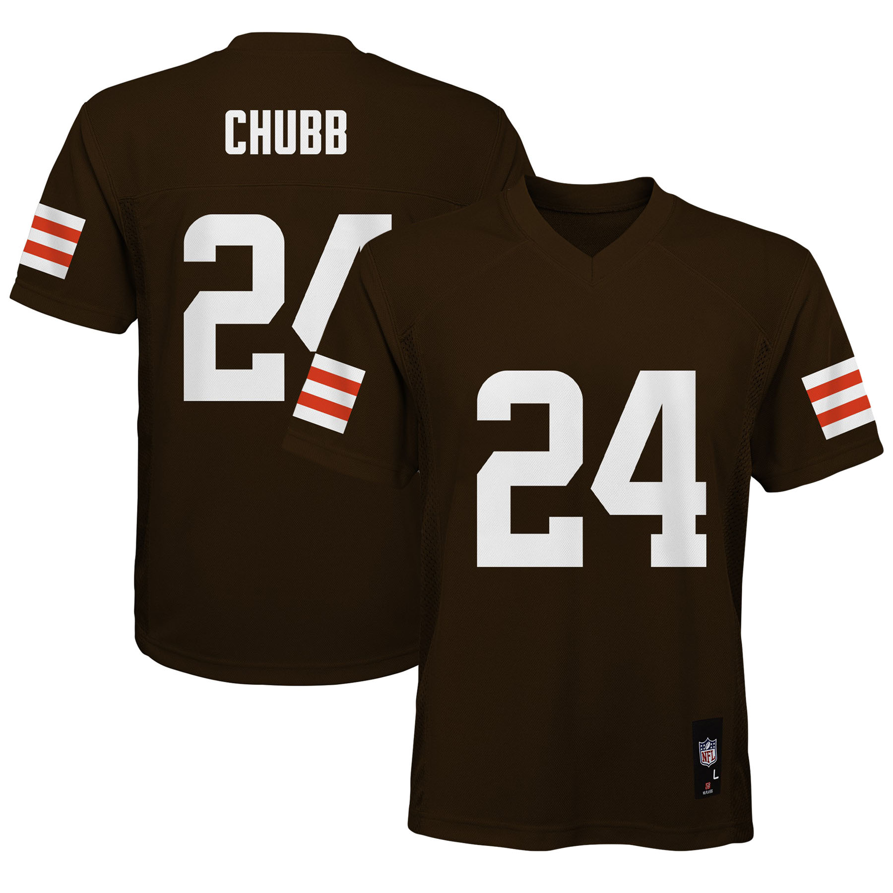 Youth Cleveland Browns Nick Chubb Brown Player Jersey