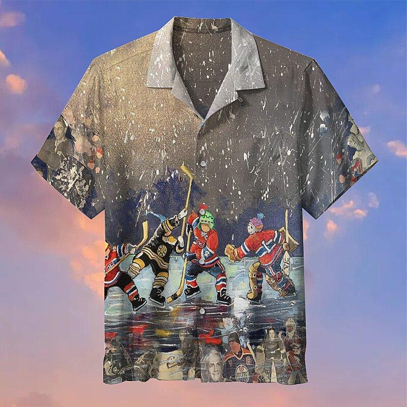 Memory Hockey Hawaii Shirt For Men Women Ha85667