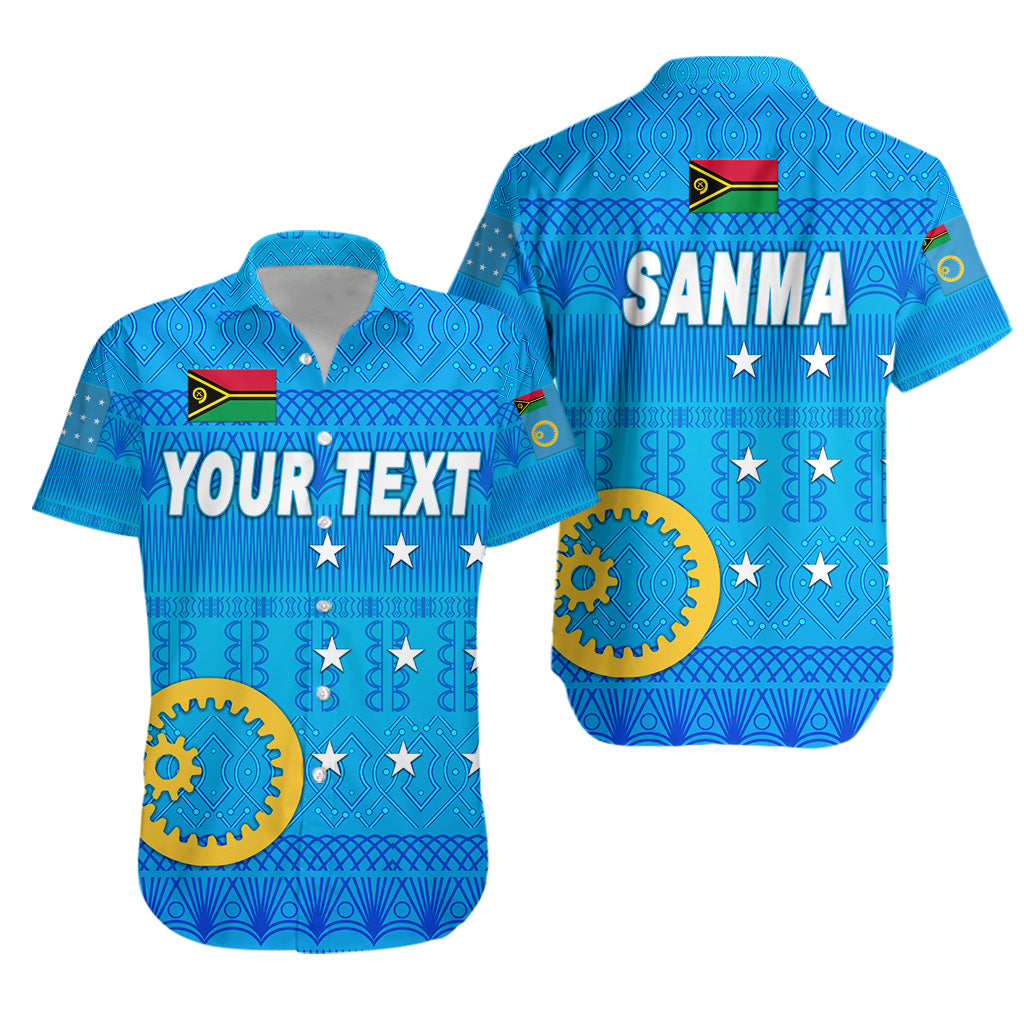 (Custom Personalised) Sanma Province Hawaiian Shirt Vanuatu Pattern Traditional Style Lt8