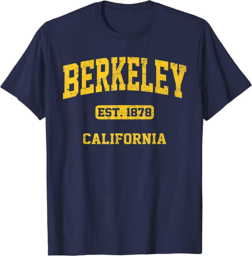 Berkeley California CA vintage Athletic Style gift T-Shirt