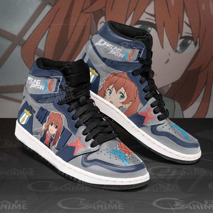 Miku Darling In The Franxx Jordan Sneakers Code 309 Custom Shoes