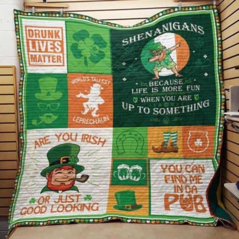 Irish St Patrick Day J1801 83O38 Blanket