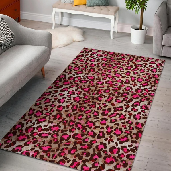 Pink Dot Cheetah Leopard Dhcdhc Ld2410 Rug