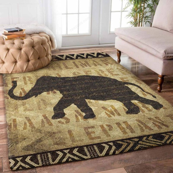 African Elephant Limited Edition  Sku 262264 Rug