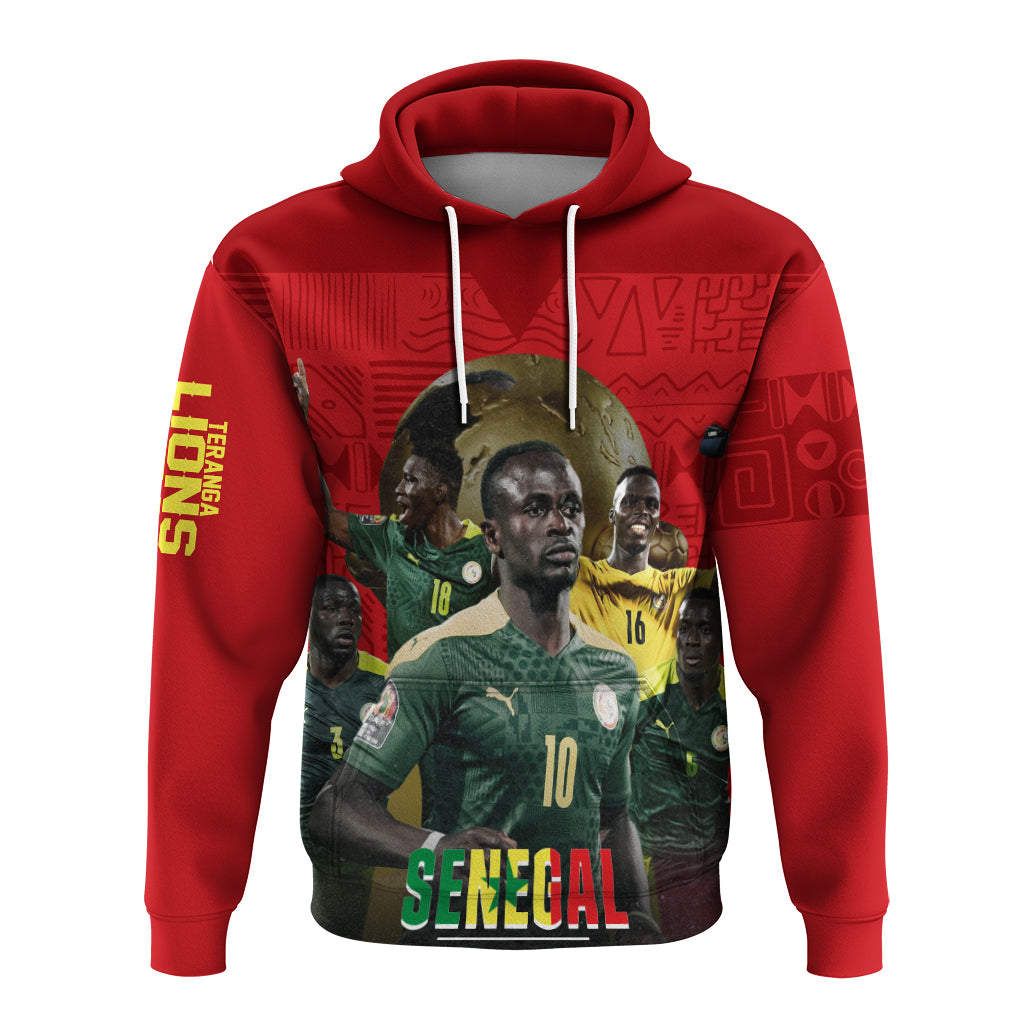 Senegal Afcon 2022 Champions Hoodie Teranga Lions Lt7