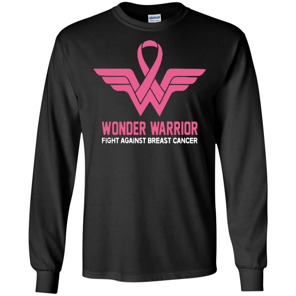 Wonder warrior fight against breast cancer shirt Ultra Cotton Shirt