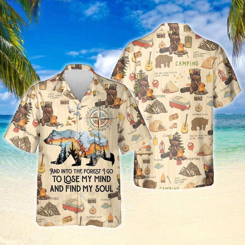 And Into The Forest I Go Camping Hawaii Shirt Ha39513