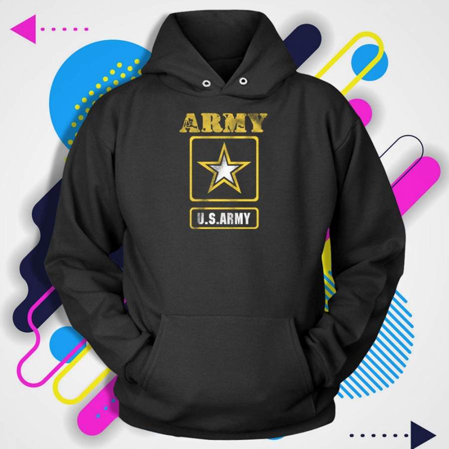 U.S. Army Shirt Original Army Logo Army Men’S Hoodie - Jasaust Store