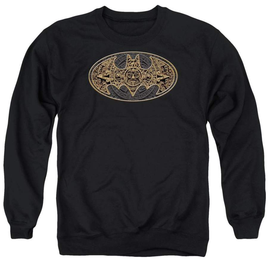 Batman – Aztec Bat Logo Adult Crewneck Sweatshirt