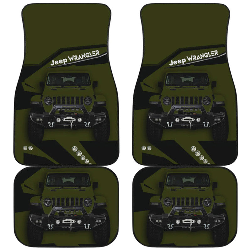 Jeep Car Mats – Car Floor Mats Car Accessories Wrangler – Green Lt8