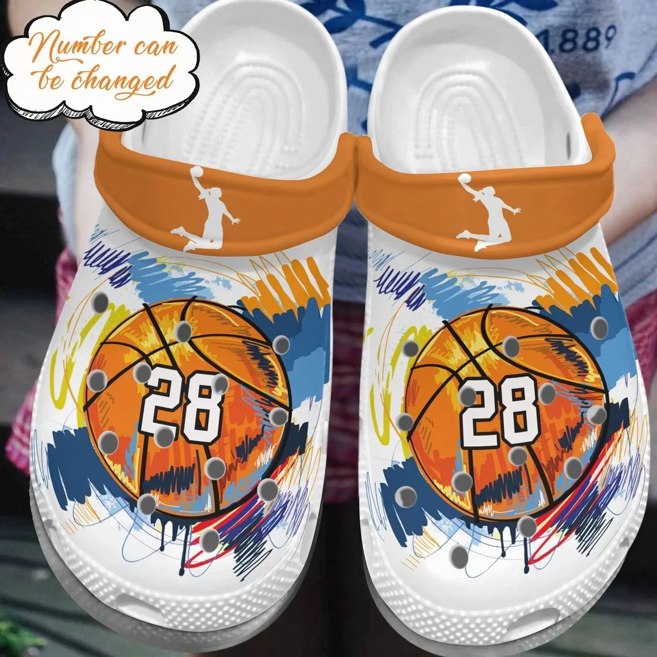 Basketball Personalized Clog Custom Crocss Comfortablefashion Style Comfortable For Women Men Kid Print 3D Dream