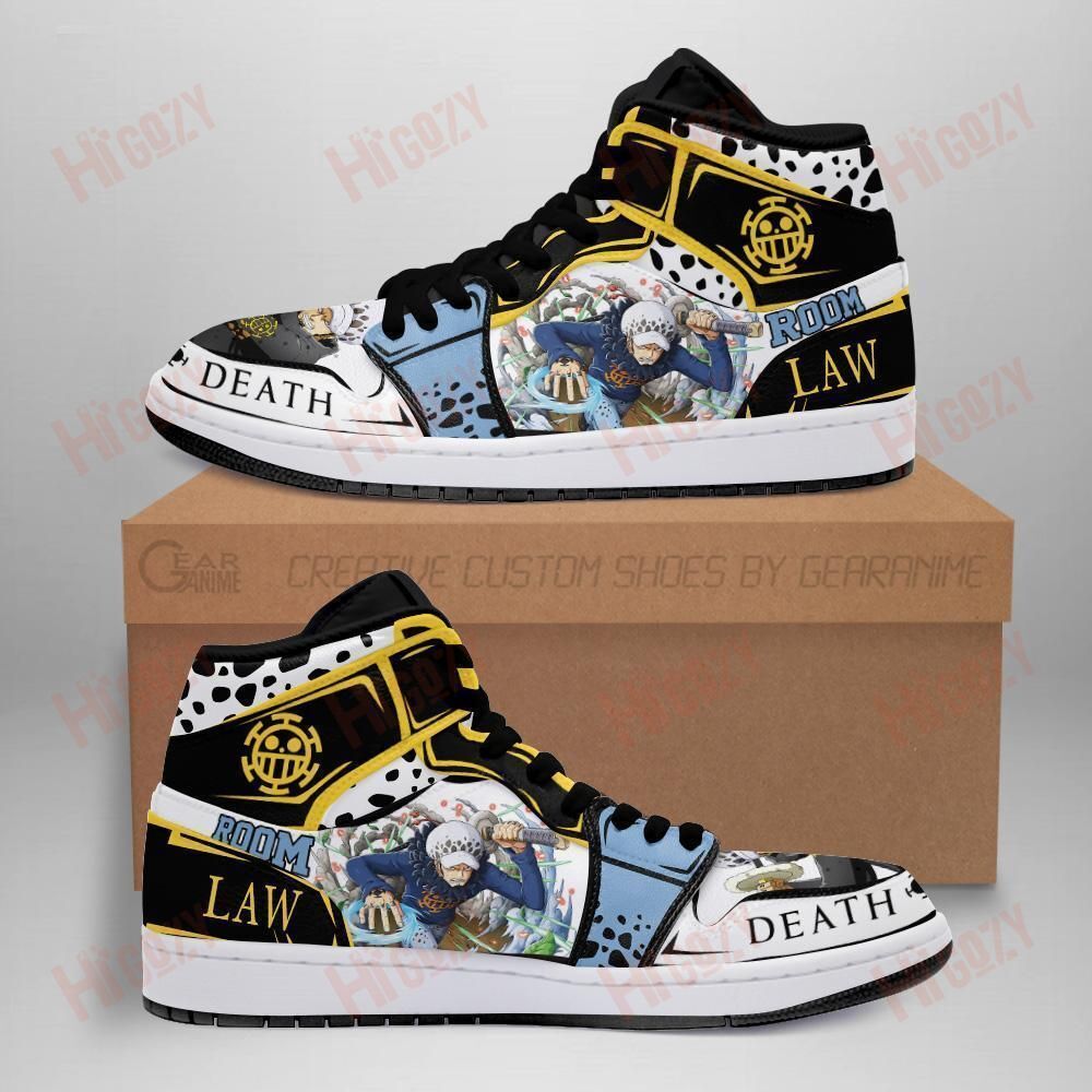 Trafalgar D. Water Law Sneakers Custom Anime One Piece Shoes