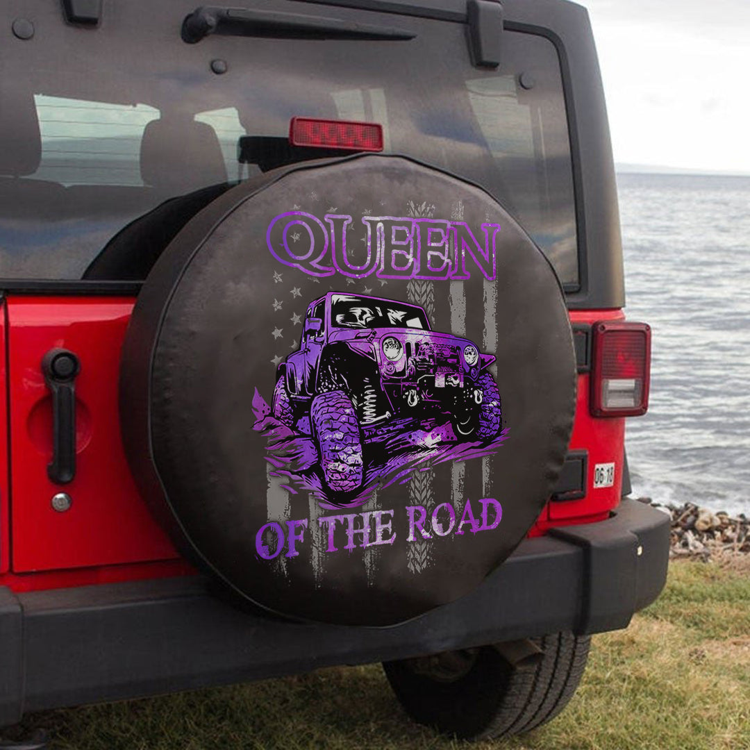 Jeep Queen Of The Road Spare Tire Cover Lt11