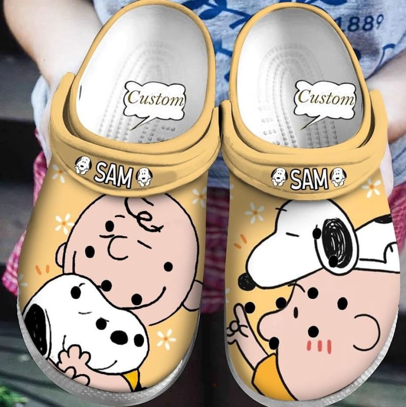 Snoopy Crocs Shoes Comfortable Clogs Crocband for men women