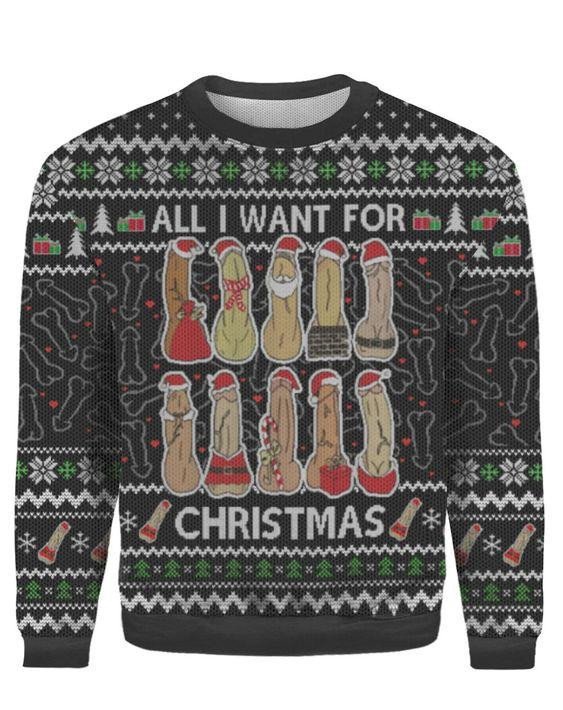 Nappropriate Christmas Ugly Christmas Sweater | For Men & Women | Adult | Us5435