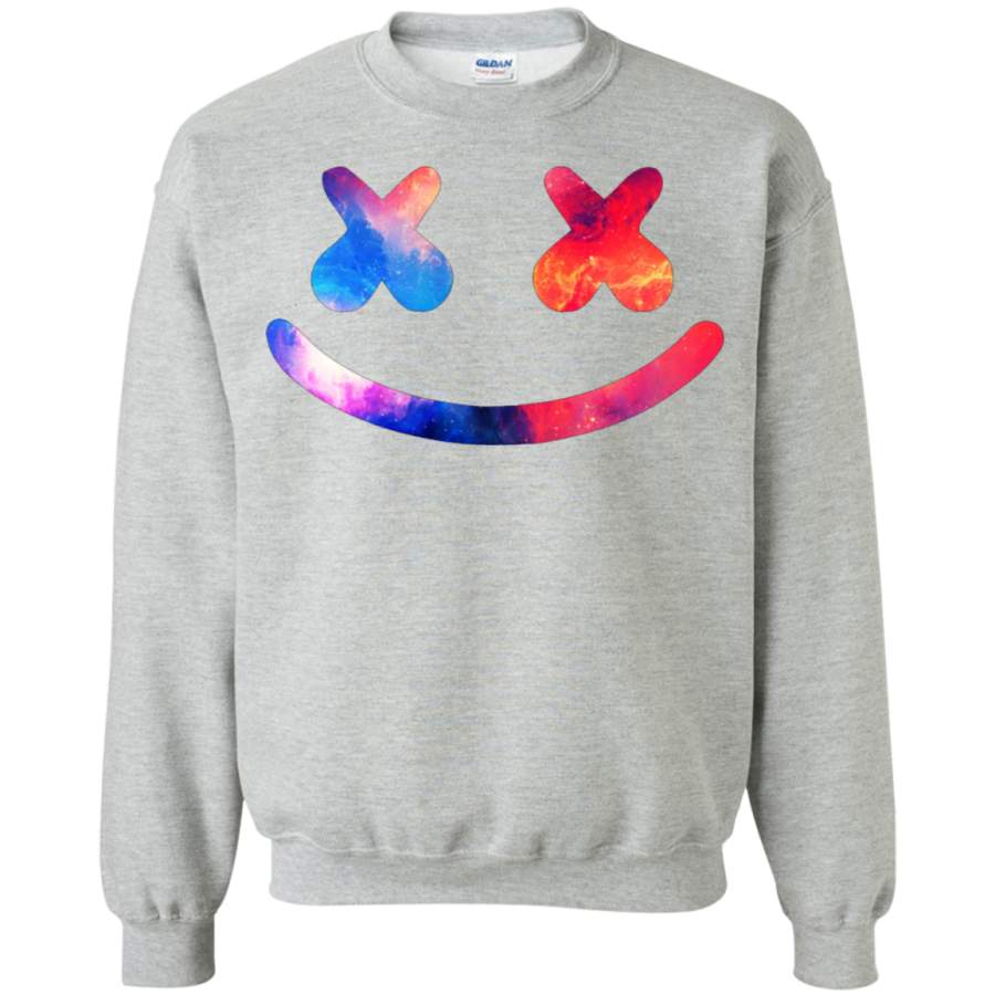 AGR Marshmello Galaxy Crewneck Pullover Sweatshirt