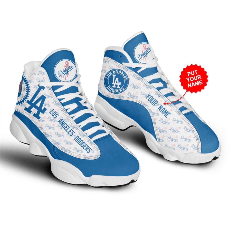 La Dodgers Custom Name Jd13 Shoes