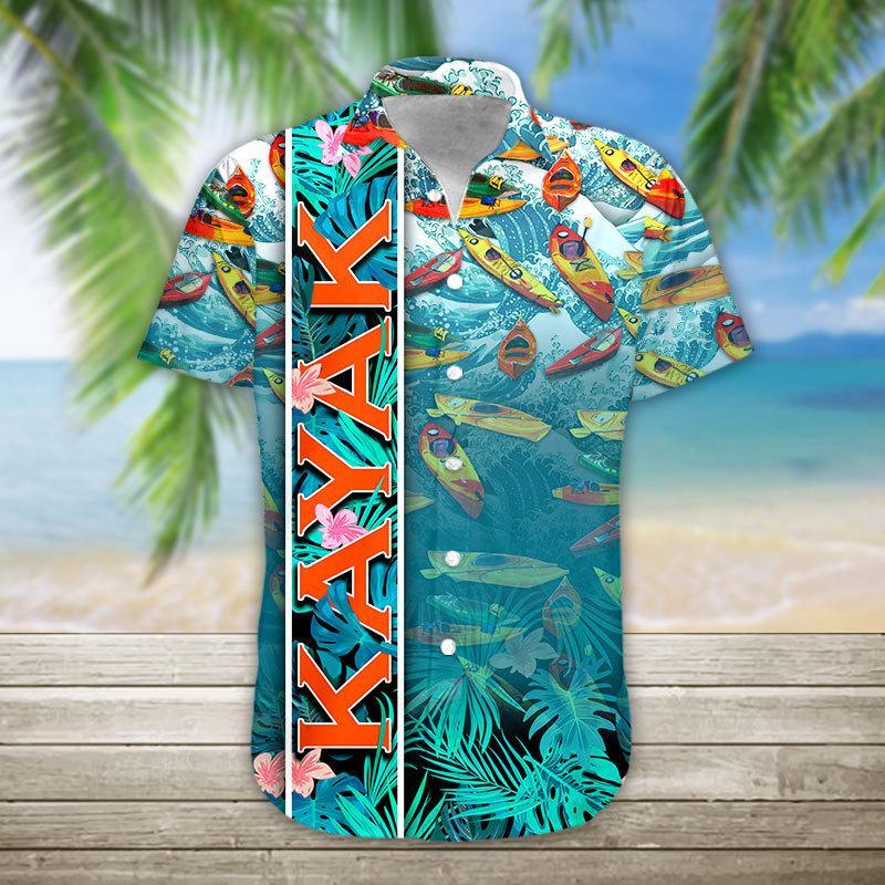 Kayak Hawaii Shirt For Men Women Adult Ha16200