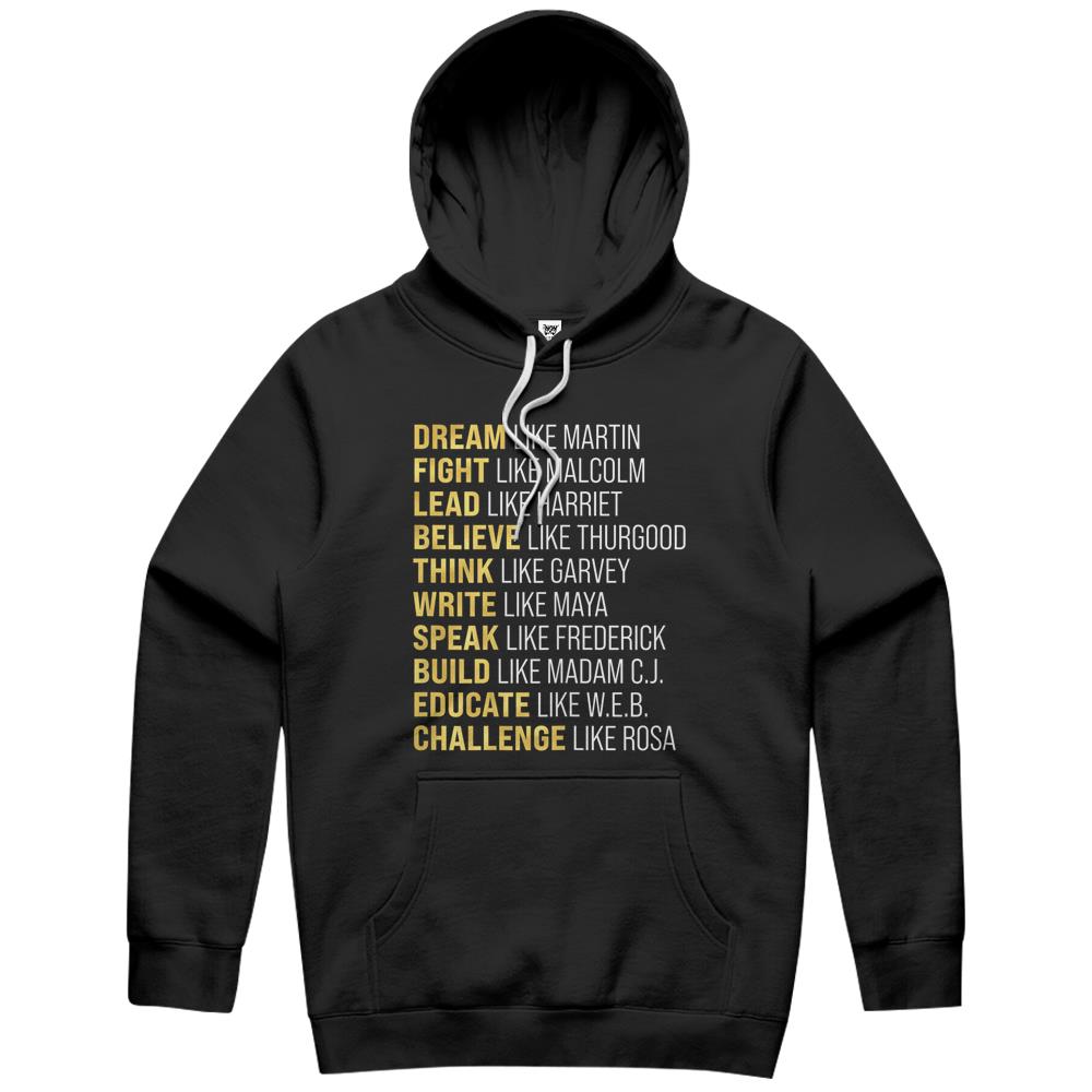 Womens Black History Month Proud African Pride Black Queen Hoodie