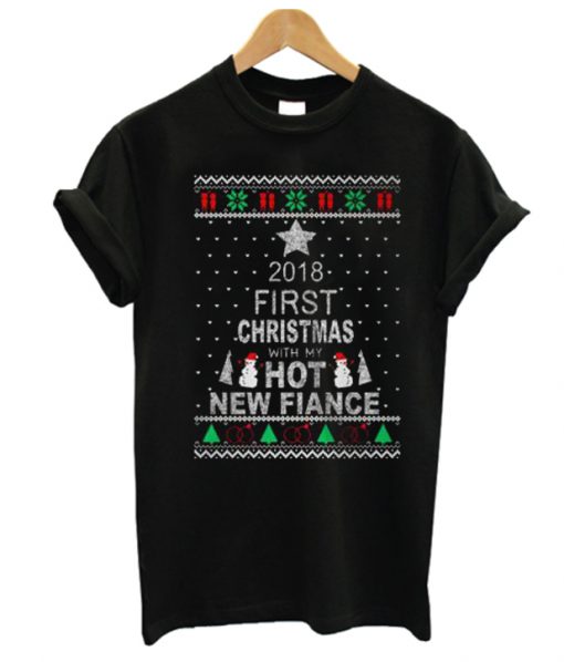 2018 first christmas with my hot new wife RS  T-Shirt