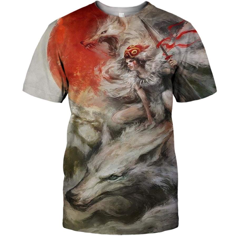 3D All Over Print Mononoke 03 Shirt