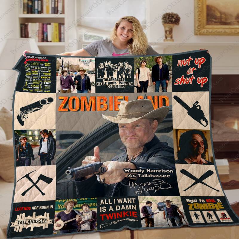 [TA] – Zombieland Quilt Blanket Ver3