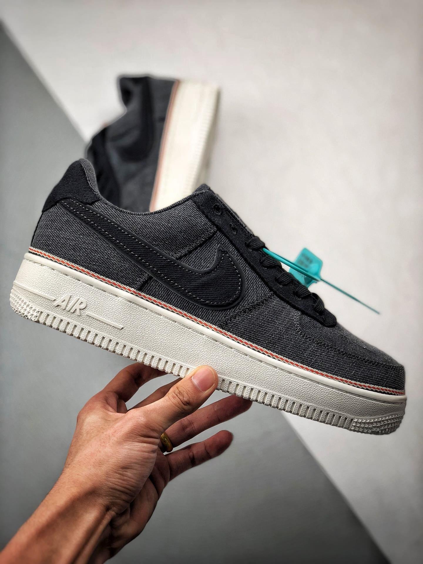 Nike Air Force 1 Low Denim Black 5340335