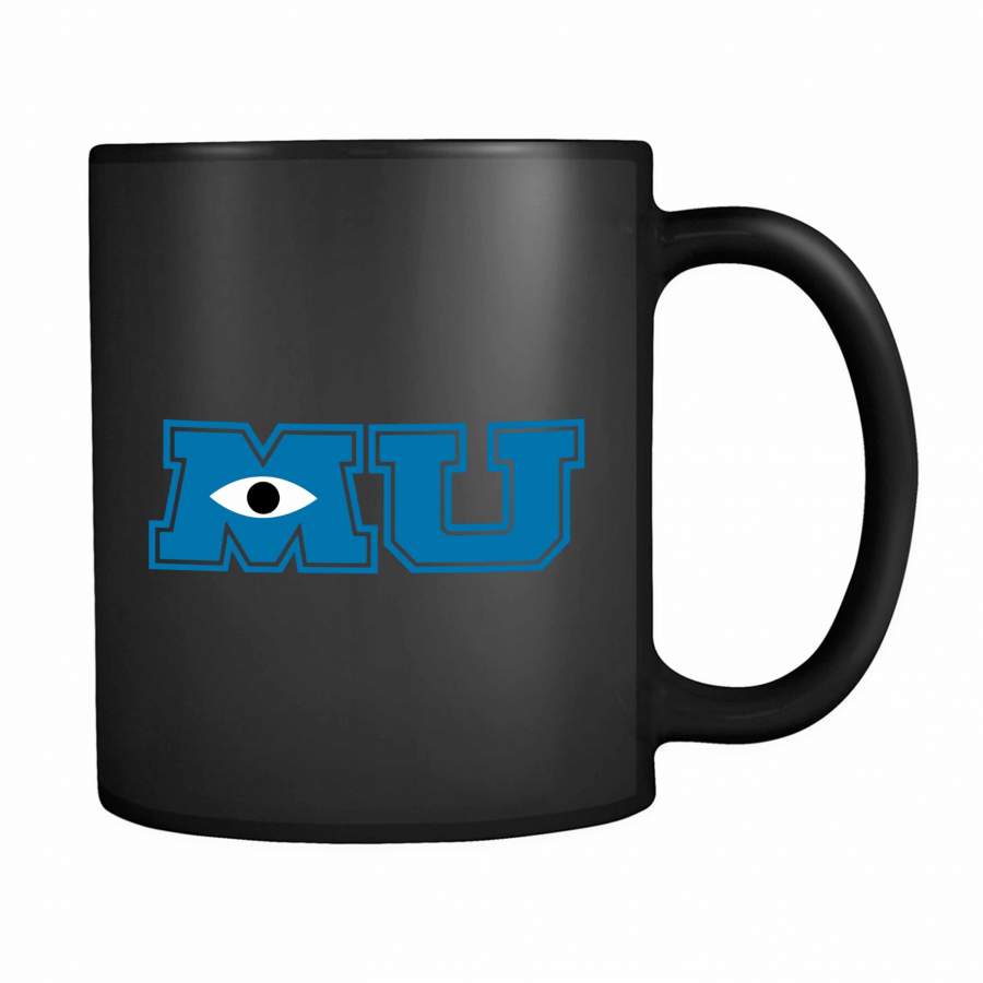 Mu Monsters University Logo 11oz Mug