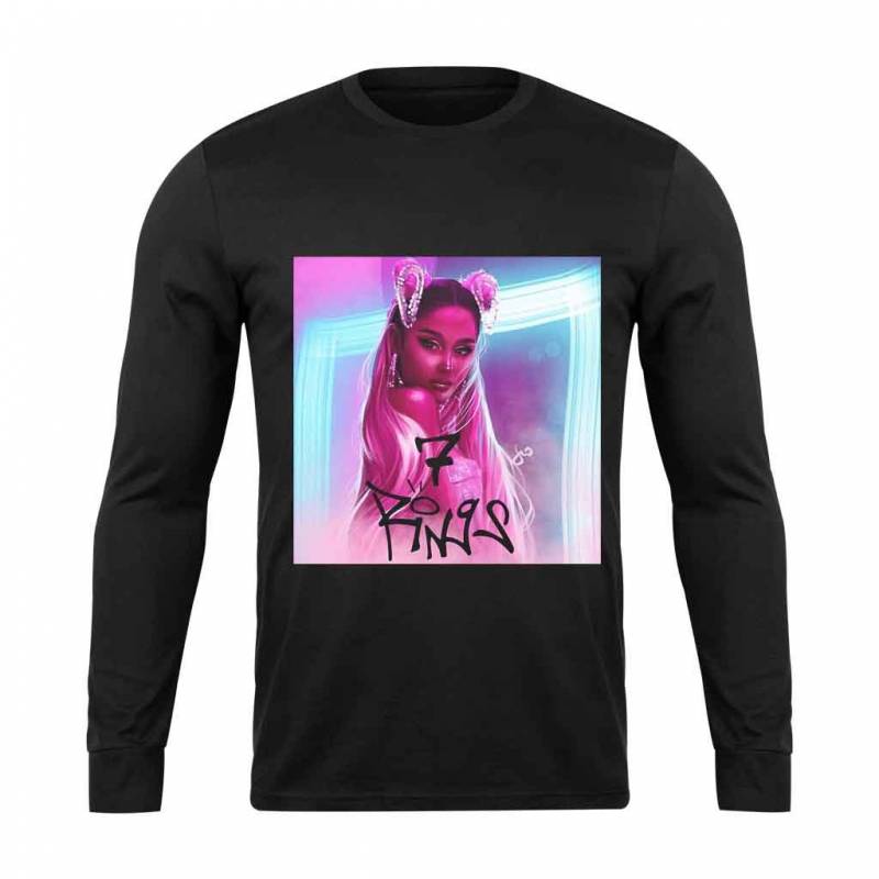 Ariana Grande 7 Rings Cover Long Sleeve T-Shirt