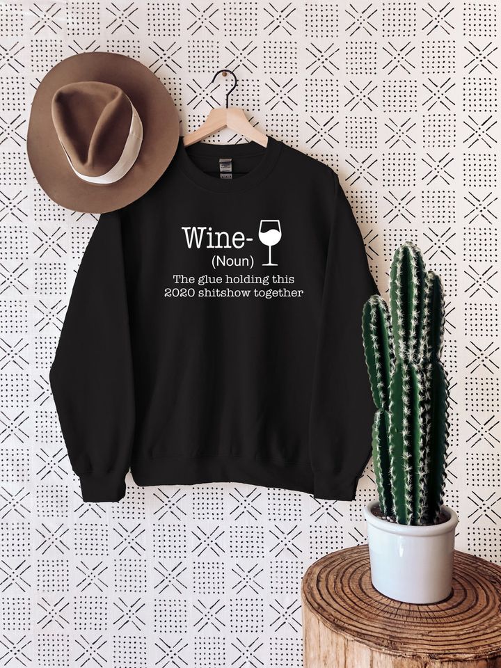 Wine Noun Definition Standard Crew Neck Sweatshirt