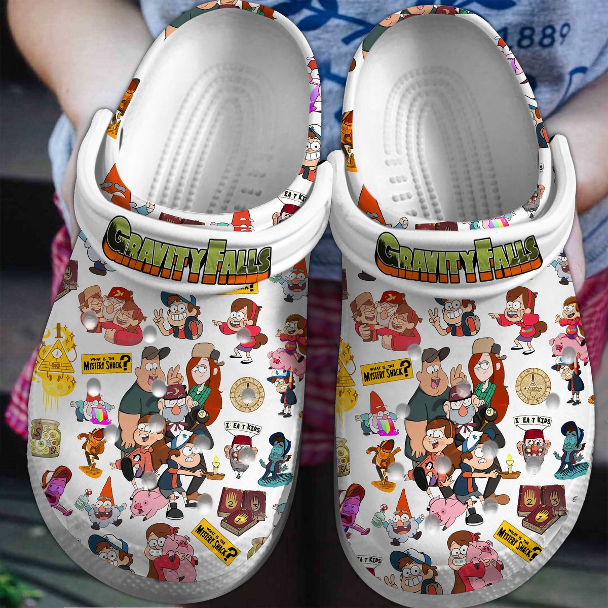 Gravity Falls Tv Series Crocss Clogs For Men Women And Kid Oy3V5Scq