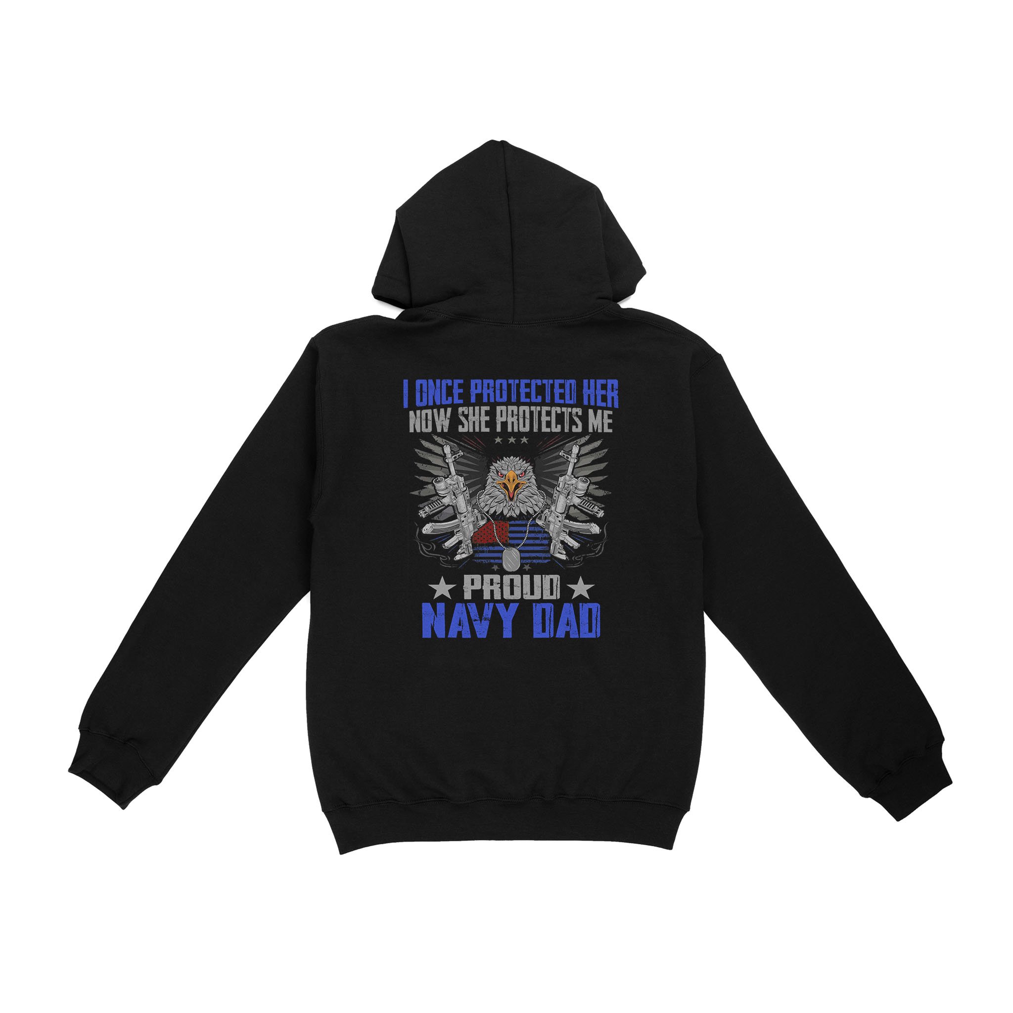 Bekingart Veteran Proud Navy Dad To Daughter Hoodie