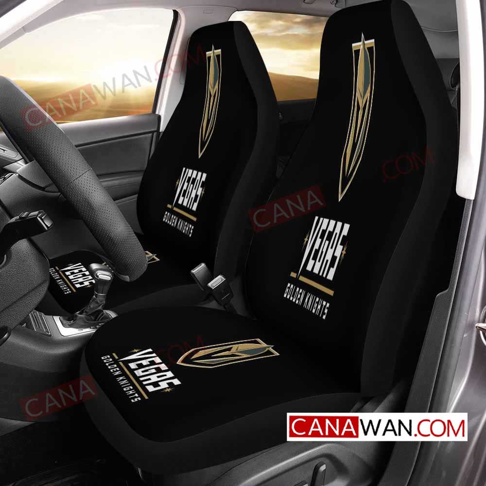 Vegas Golden Knights Logo Art Style58 3D Customized Personalized Car Seat Cover