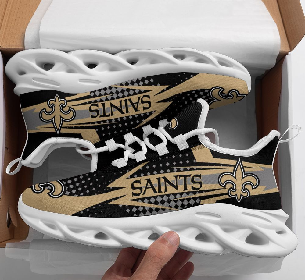 New Orleans Saints Yezy Running Sneakers Art 1796