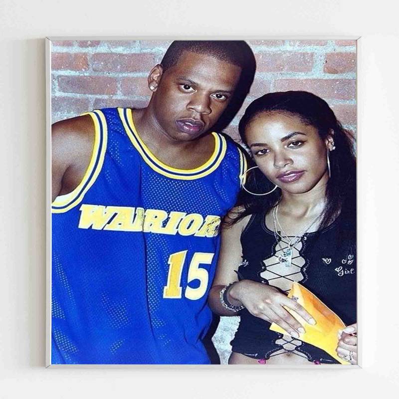 Aaliyah And Jay Z Rock The Boat Warriors Sprewell Beyonce Poster