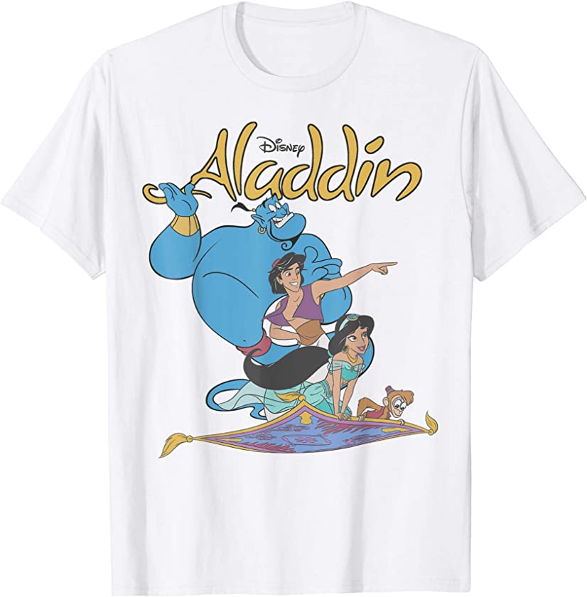 Aladdin Vintage Group Shot Logo T-Shirt