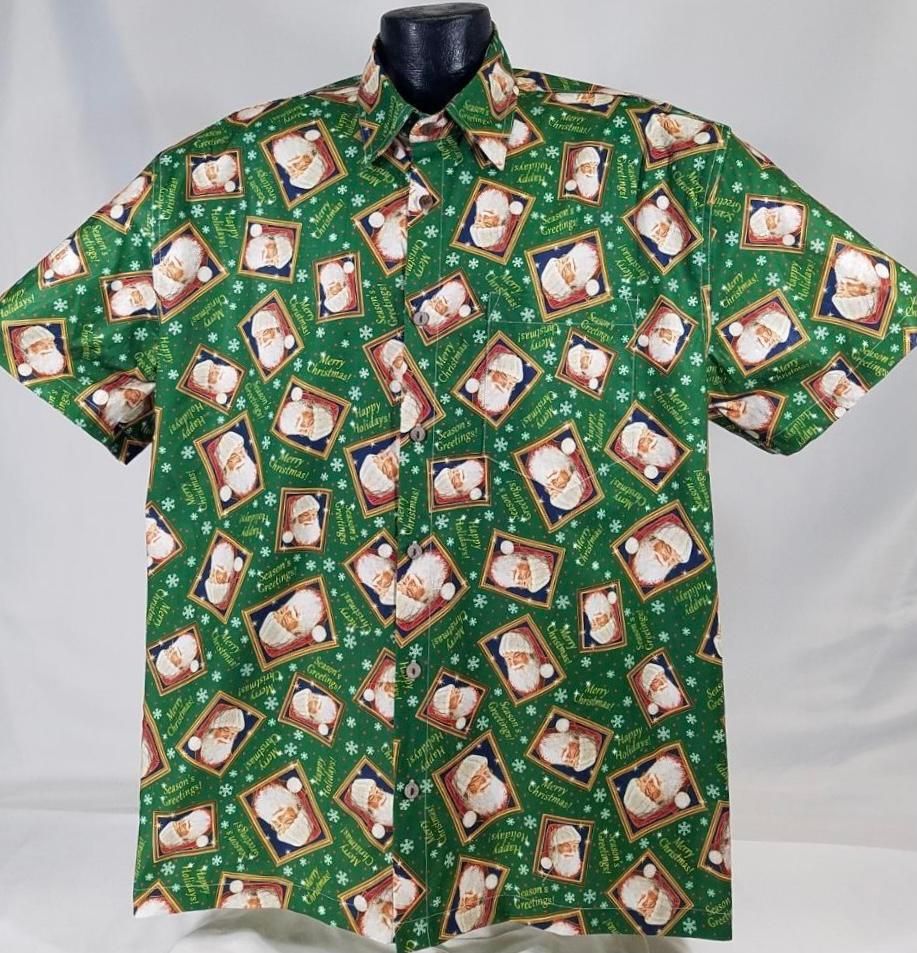 Christmas Santa Green High Quality Hawaii Shirt Ha19683