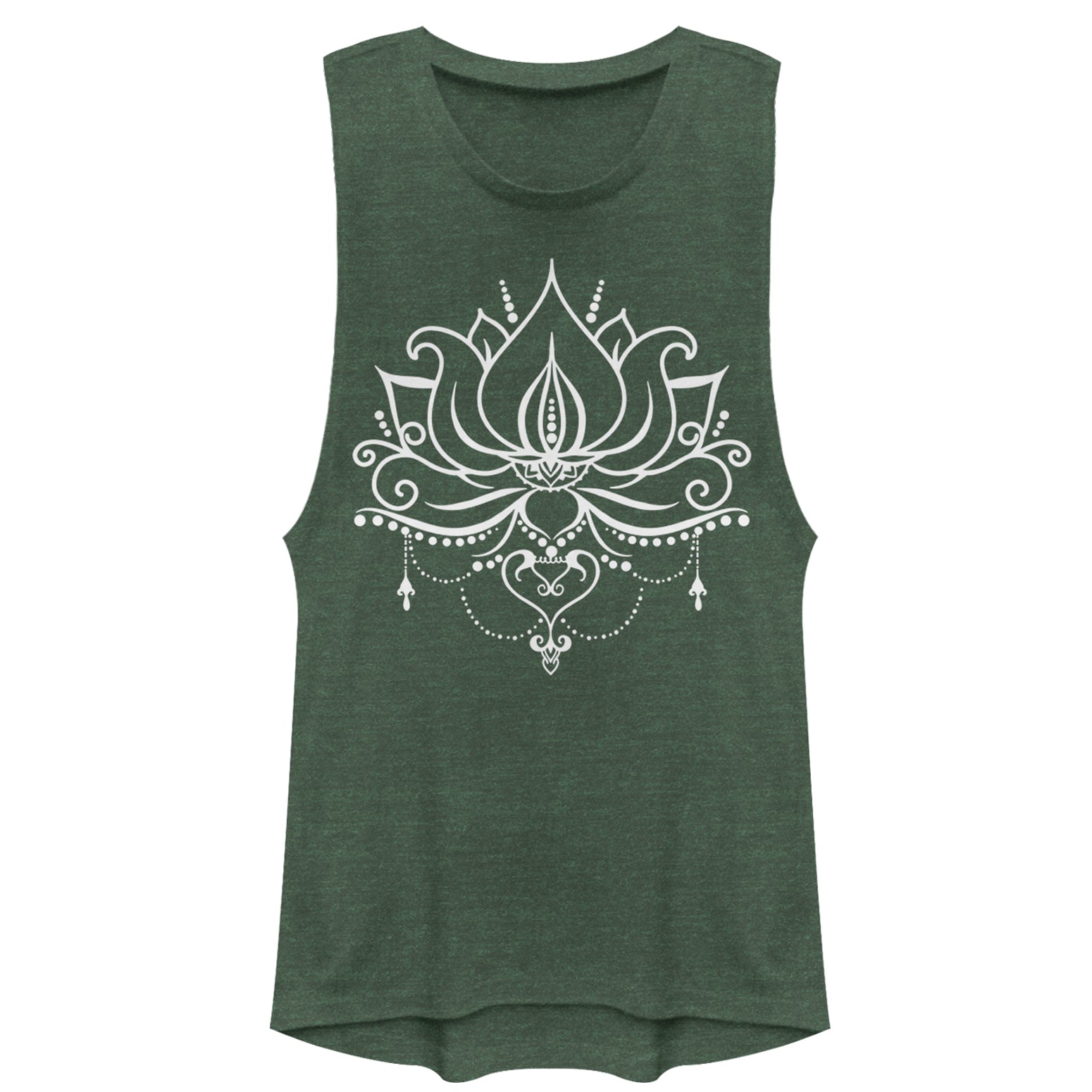 Chin Up Junior’S Lotus Flower Chandelier  Festival Muscle Tee