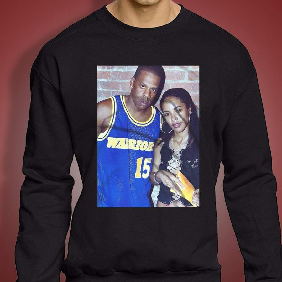 Aaliyah And Jay Z Men’S Sweatshirt