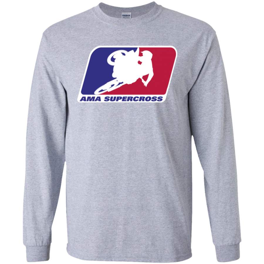 AGR AMA Supercross Logo Long Sleeve T-Shirt