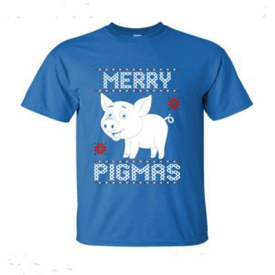 AGR Merry Pigmas Ugly Christmas Sweater – Ultra-Cotton T-Shirt