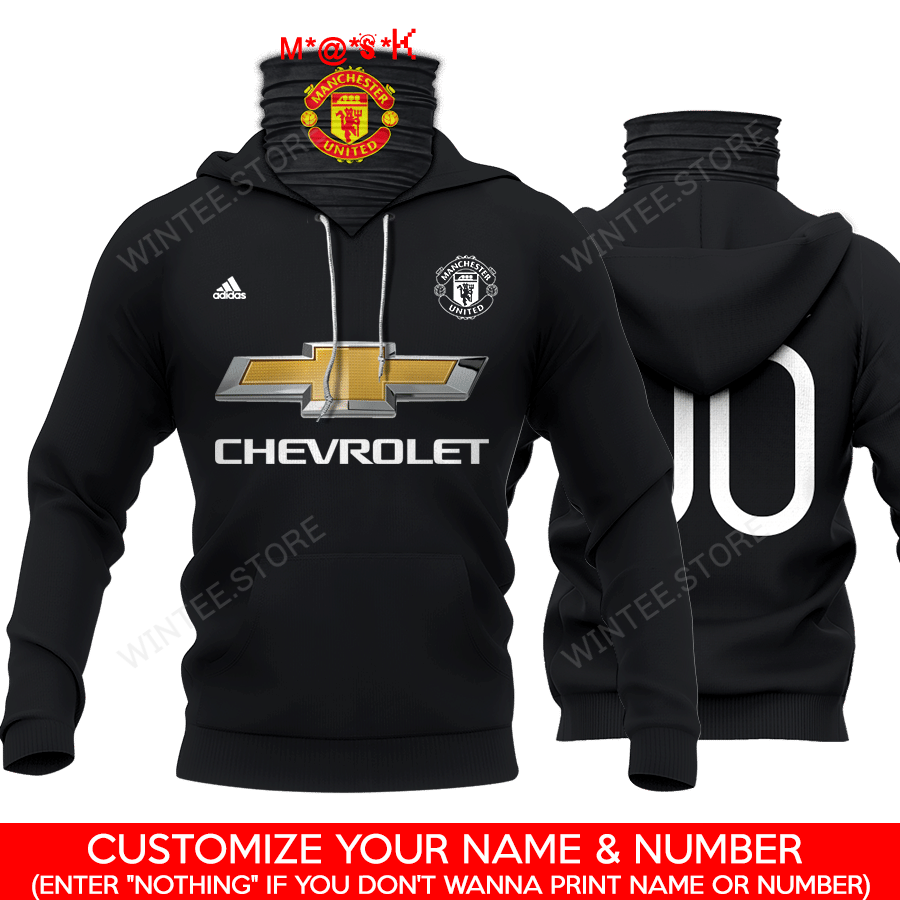 011ManUnited001- CUSTOMIZE YOUR NAME & NUMBER – HOT SALE 3D PRINTED