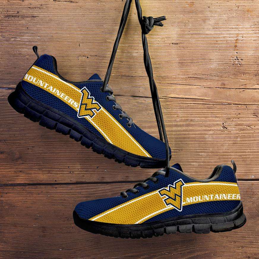 West Virginia Mountaineers Fan Art Running Shoes