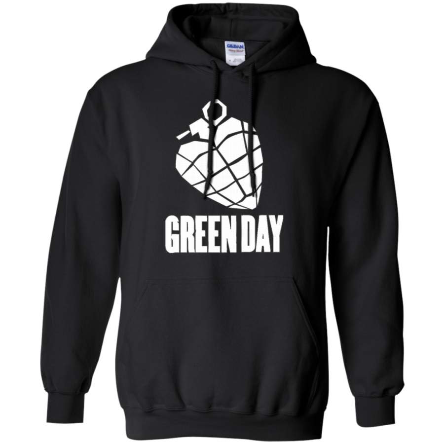 AGR Green Day – White Gildan Pullover Hoodie