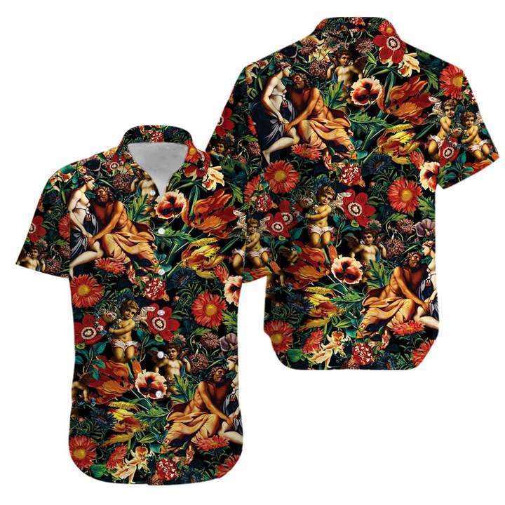 Hera Zeus Garden Hawaii Shirt Ha1316