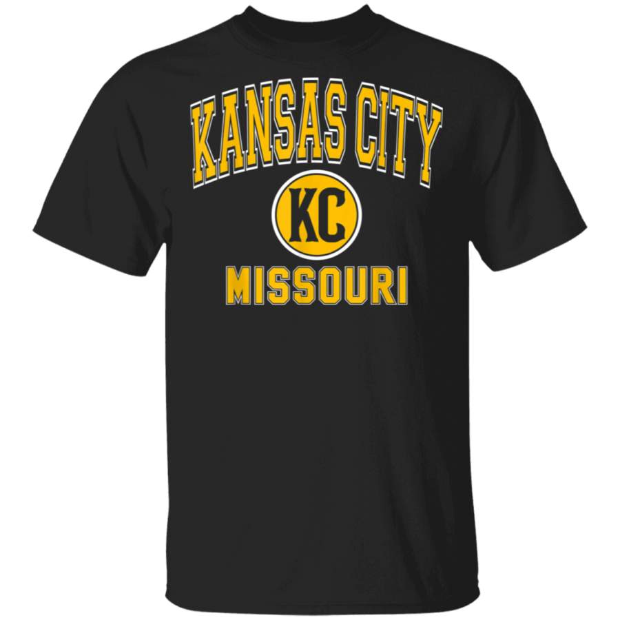 Kansas City KC Varsity Style Amber Print TShirt