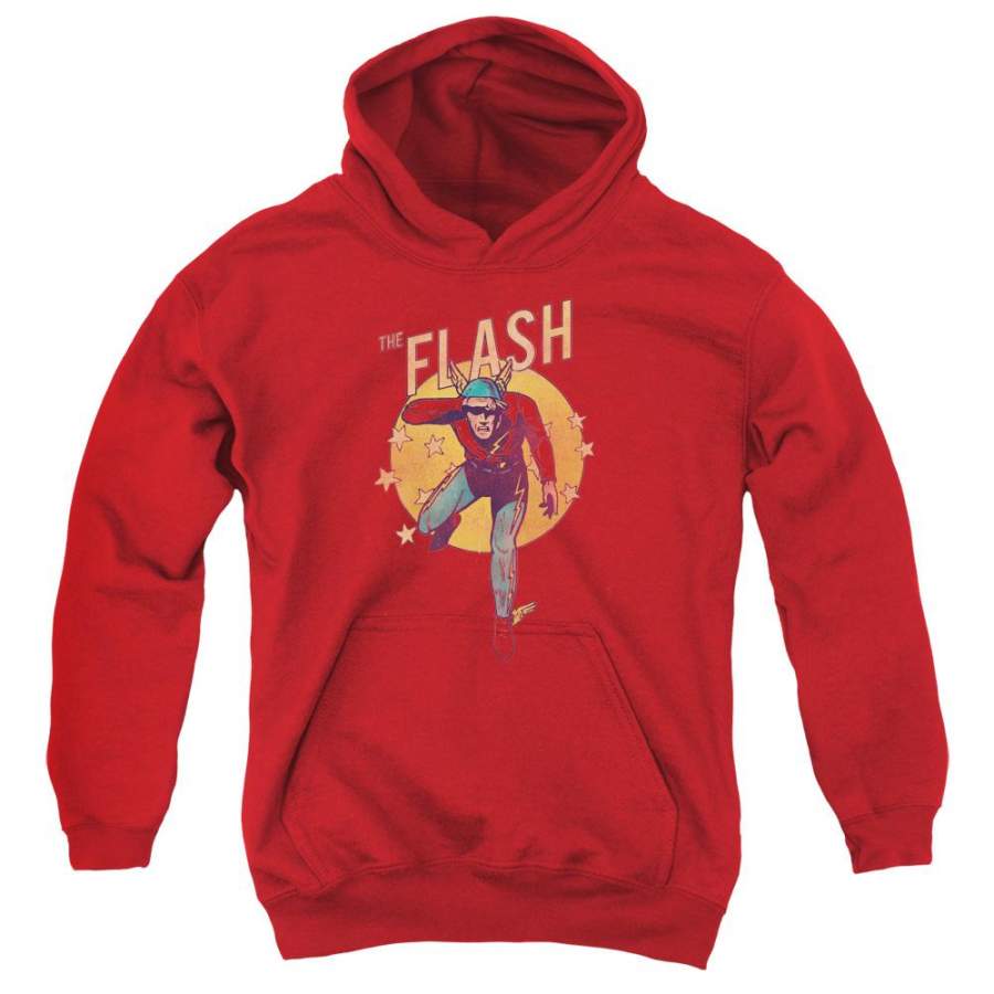 The Flash Circle & Stars Youth Hoodie (Ages 8-12)