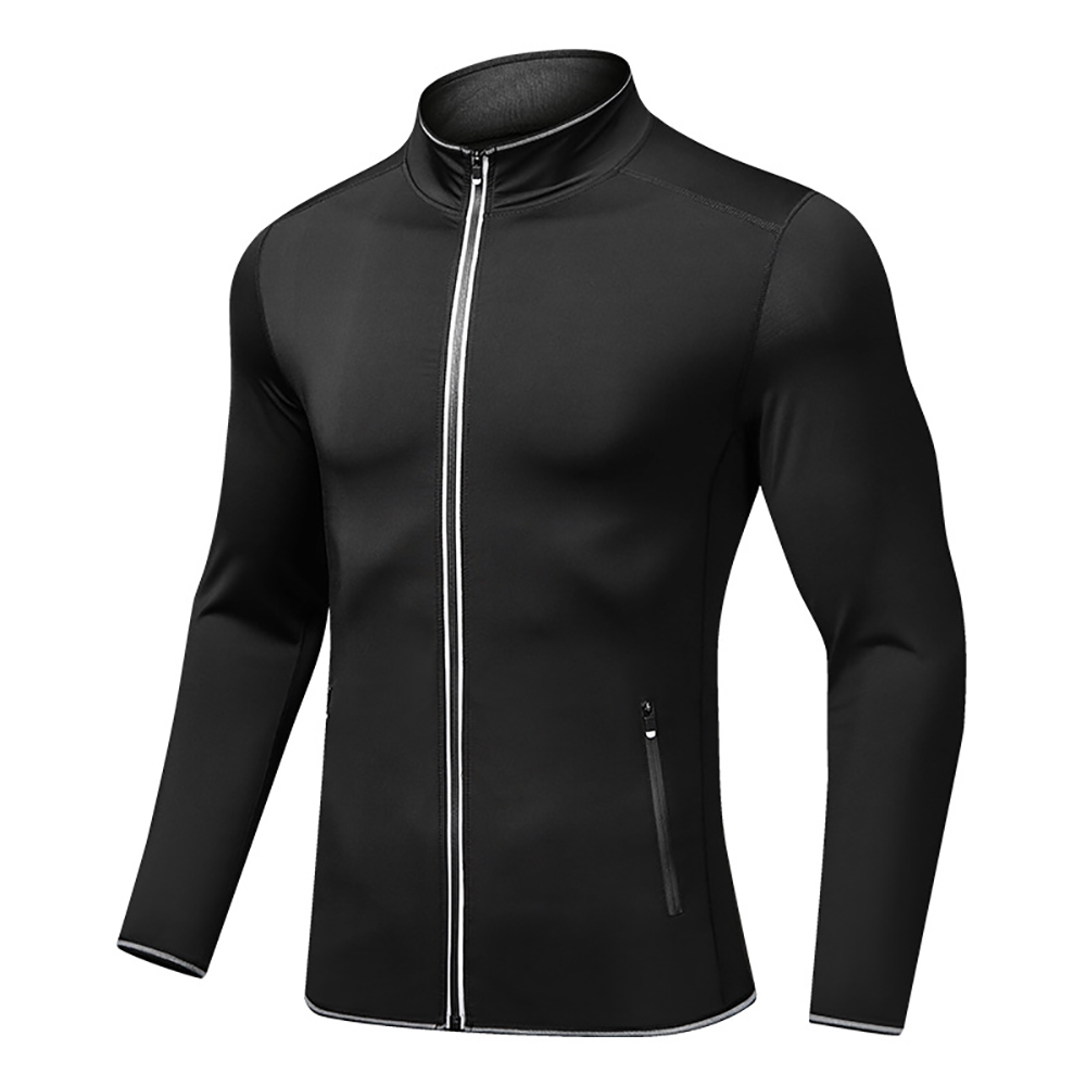 Sport Jacket Men Hooded Sweatshirts Fitness Jacket Breathable Coat Man Running Compression Running Coat ropa hombre alx